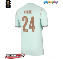Francja Rayan Cherki #24 Koszulka Wyjazdowa MŚ 2026 Krótki Rękaw